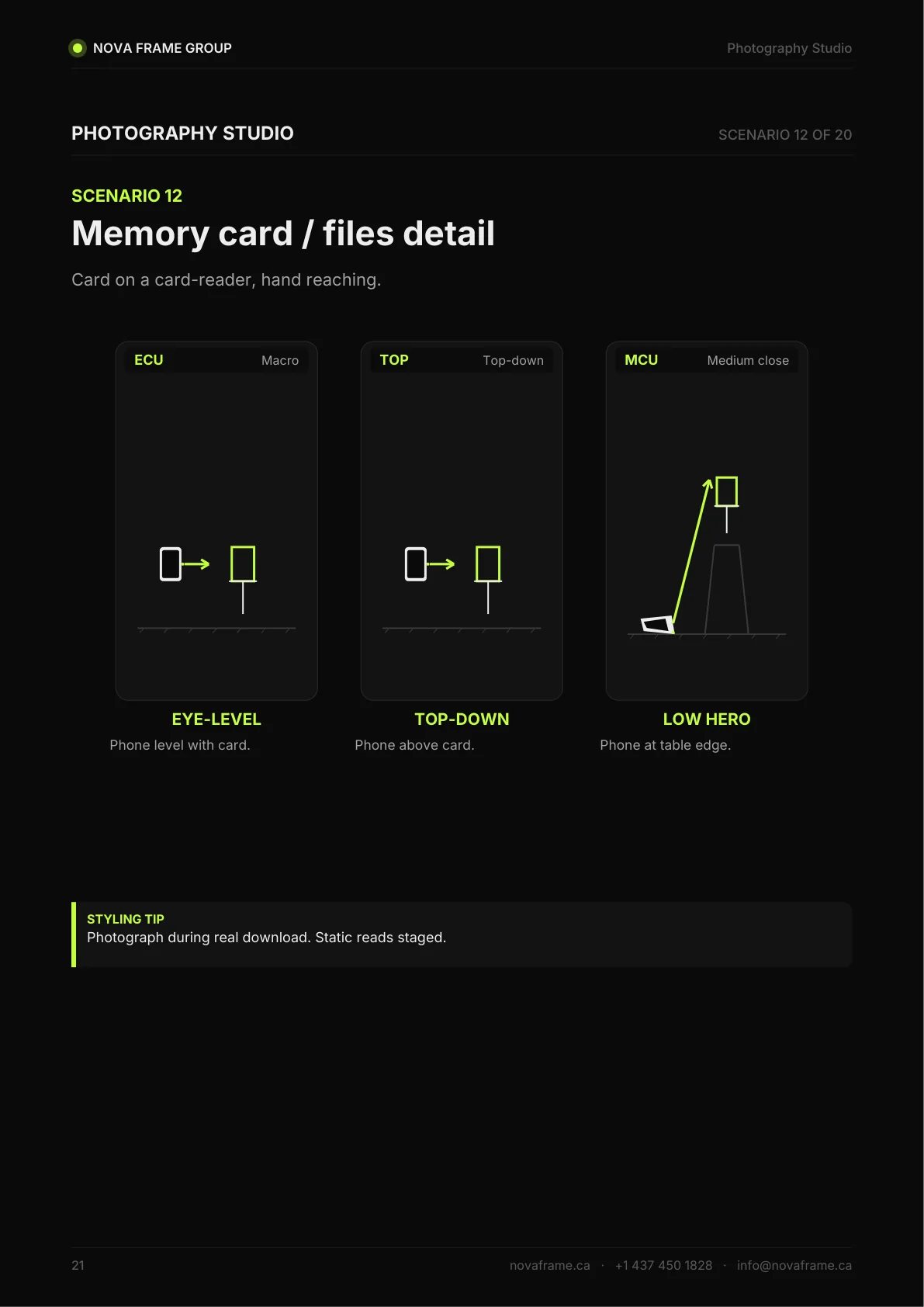 Photography Studio photo guide — page 21 of 30