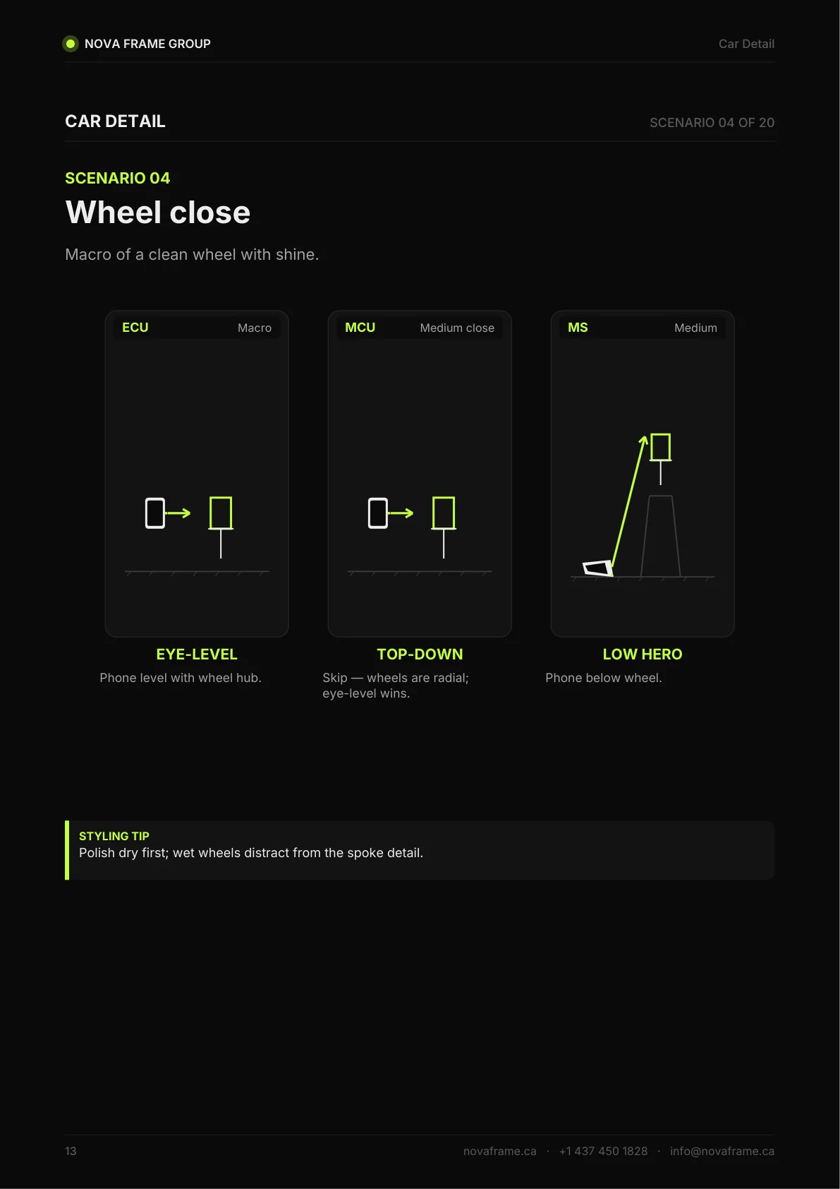 Car Detail photo guide — page 13 of 30