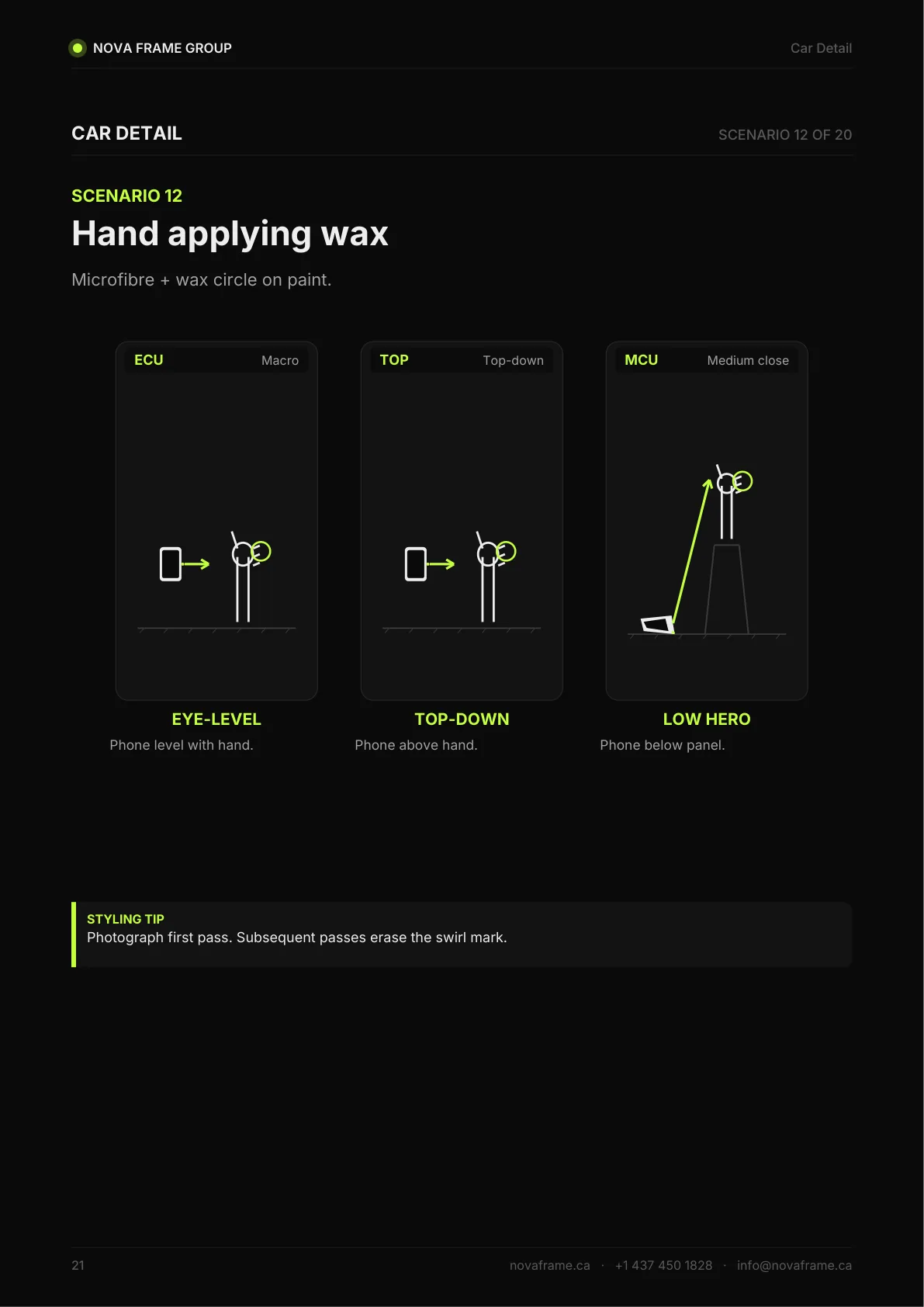 Car Detail photo guide — page 21 of 30