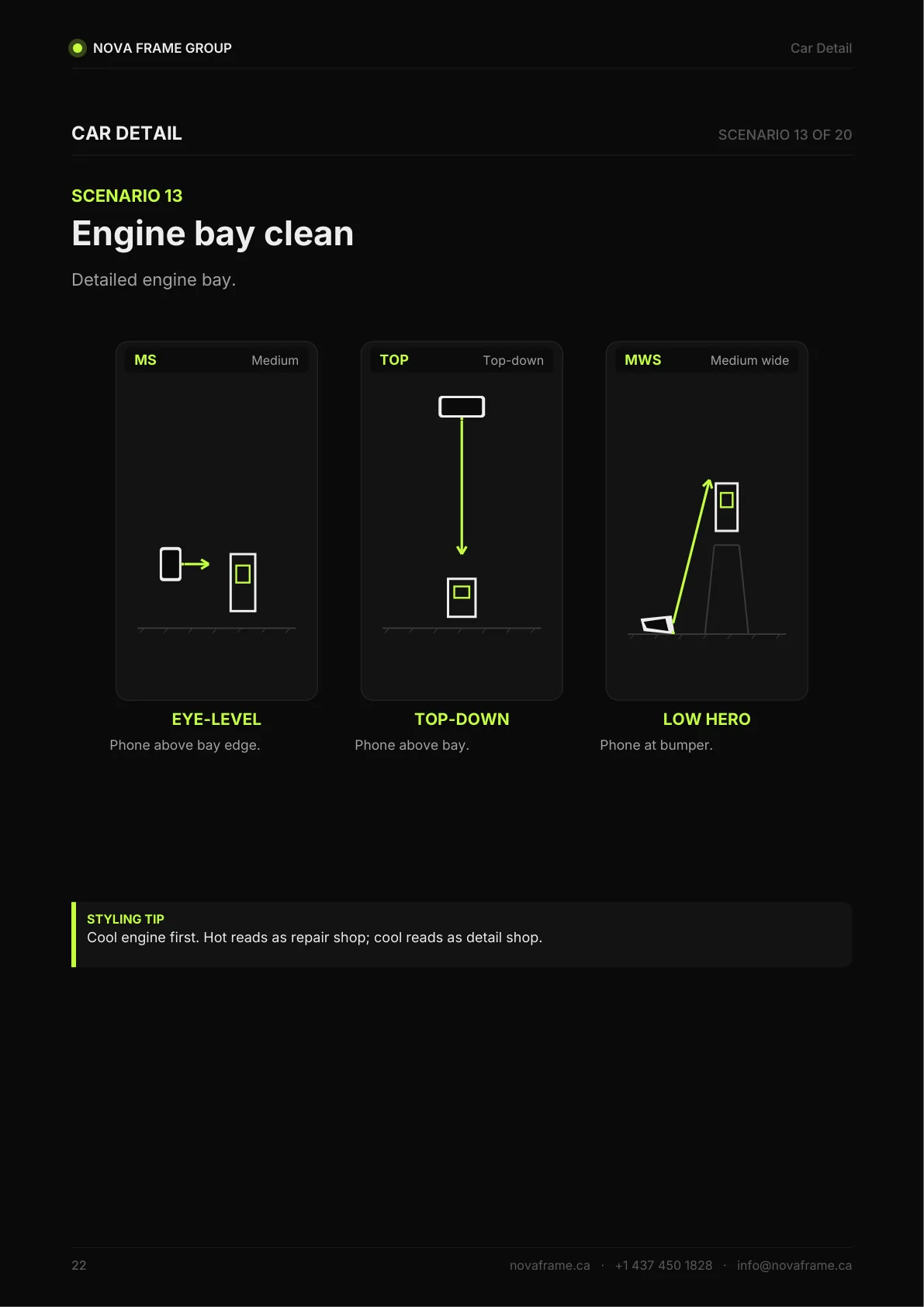 Car Detail photo guide — page 22 of 30