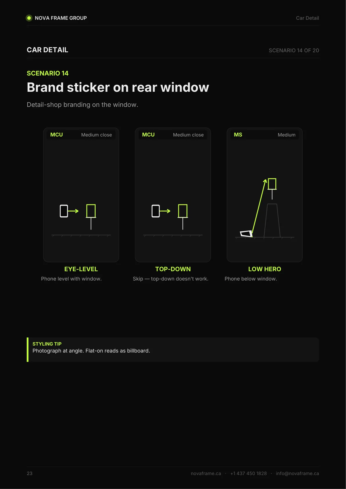 Car Detail photo guide — page 23 of 30