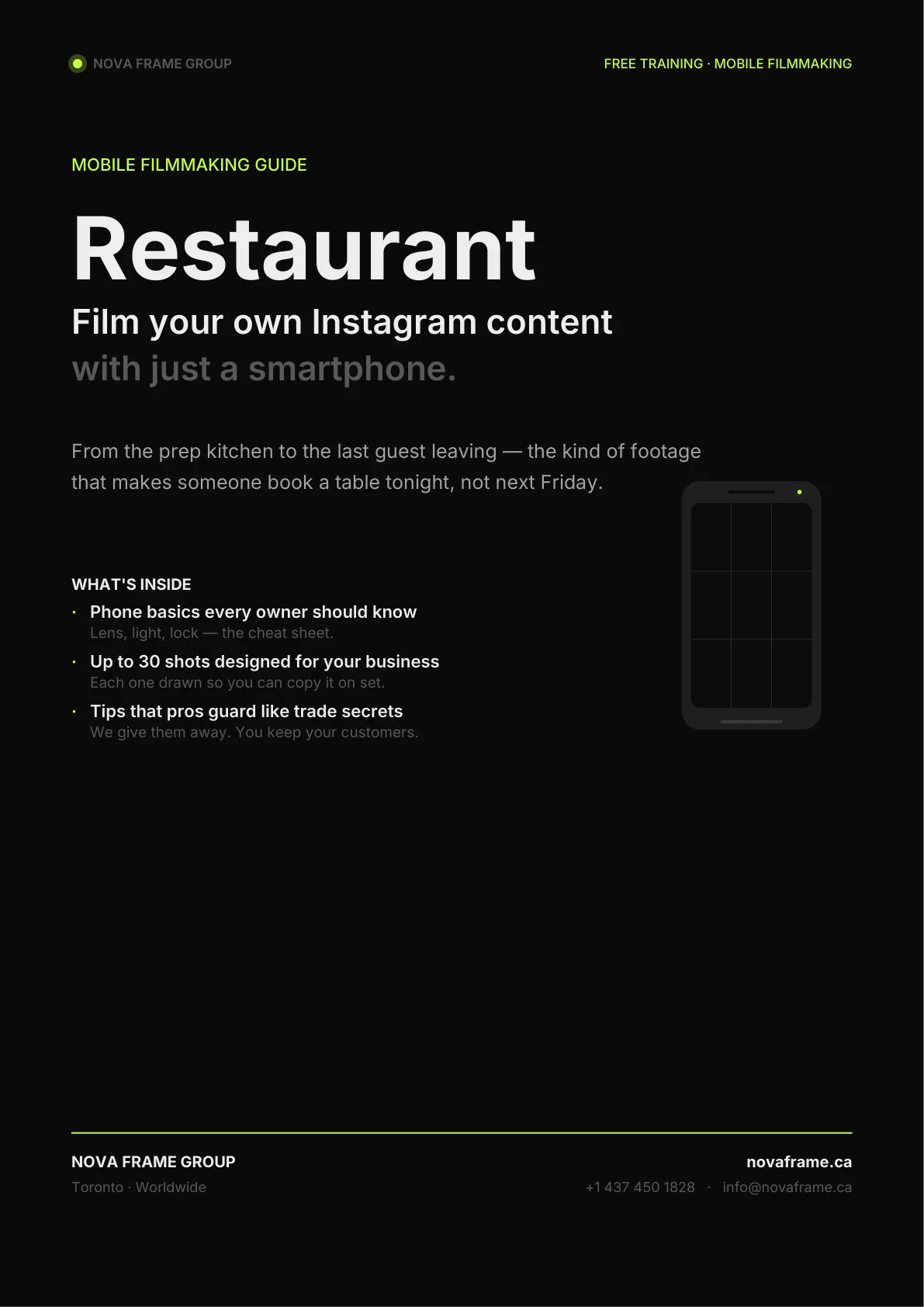 Restaurant guide — page 1 of 21