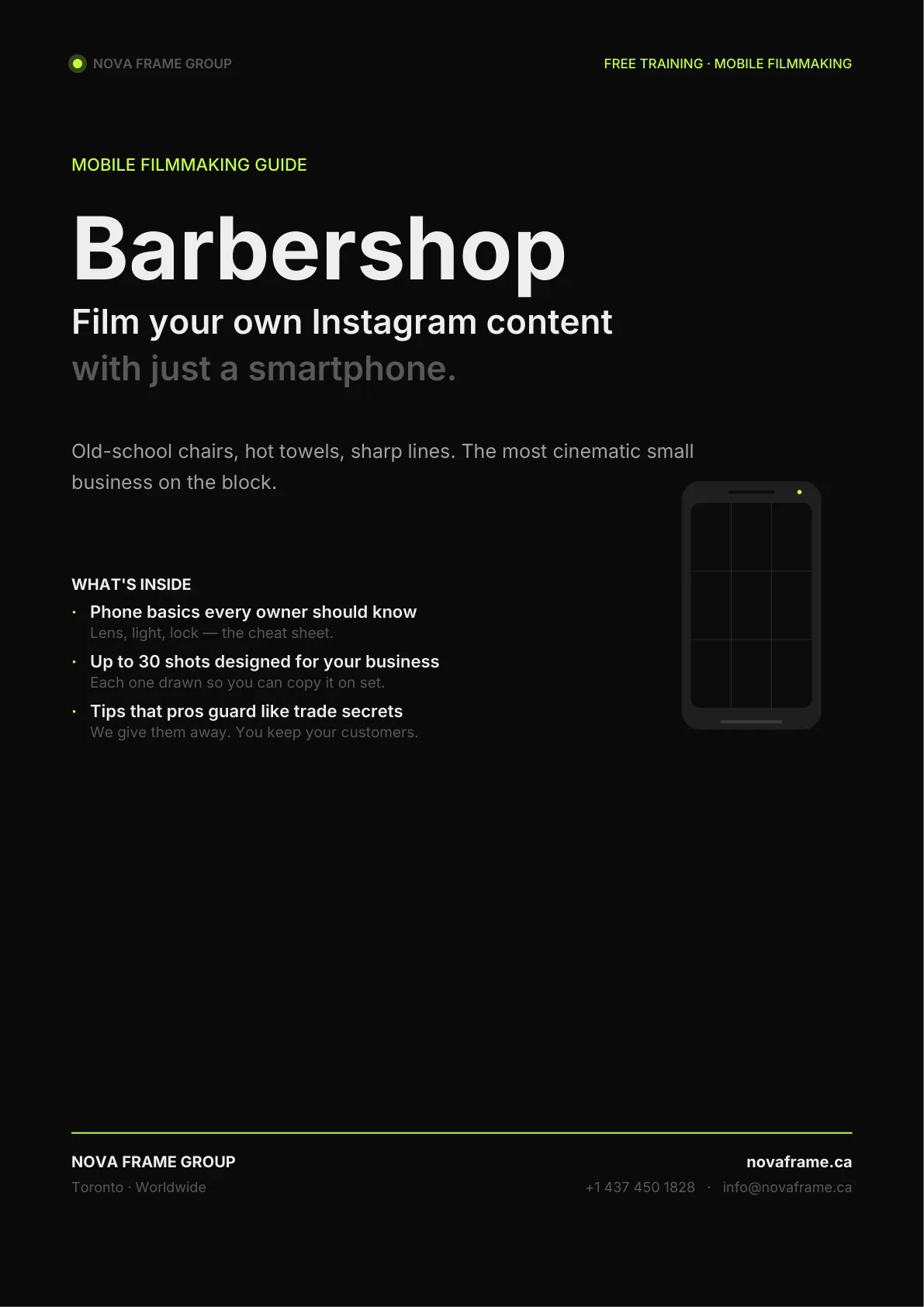 Barbershop guide — page 1 of 21