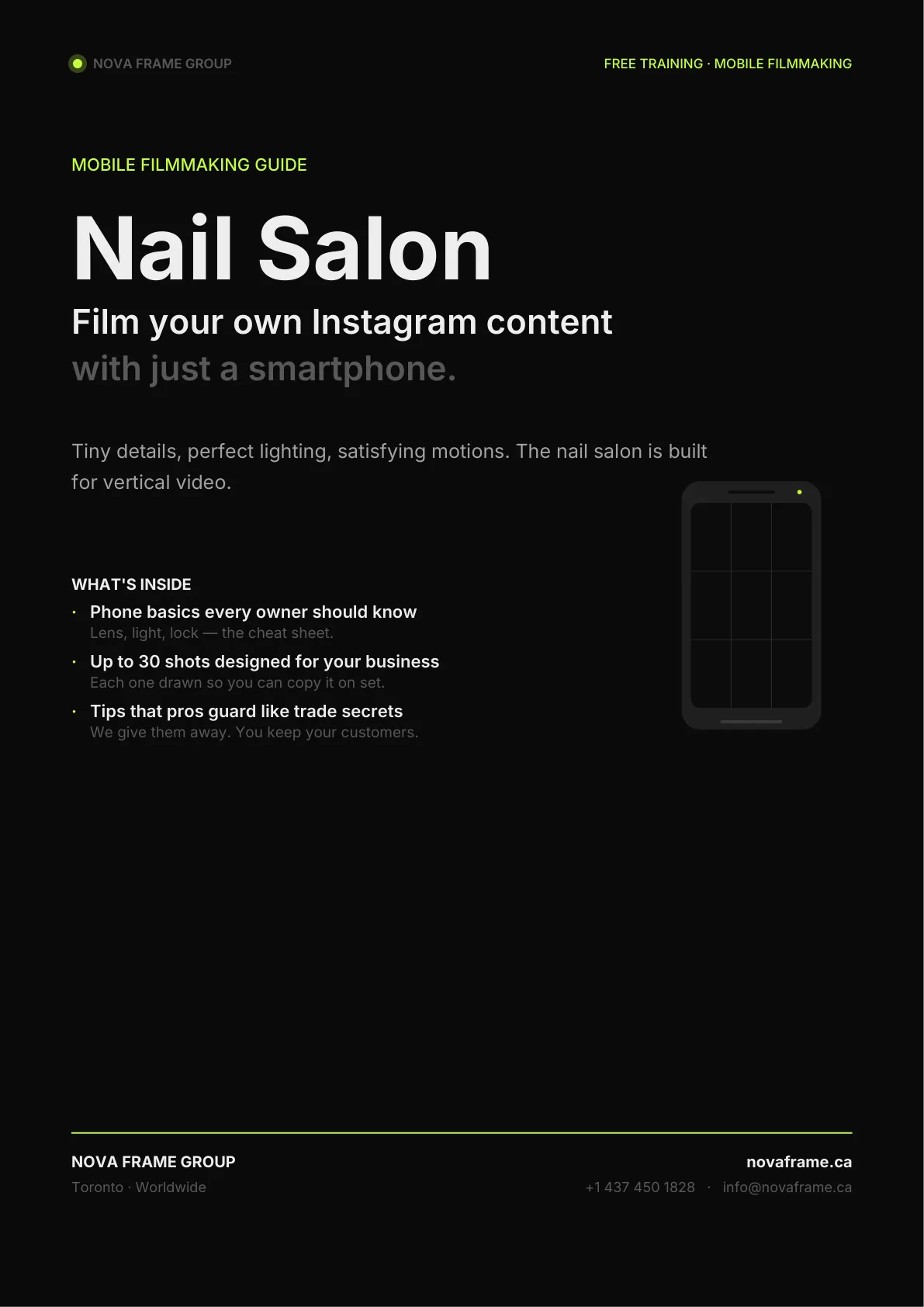 Nail Salon guide — page 1 of 21