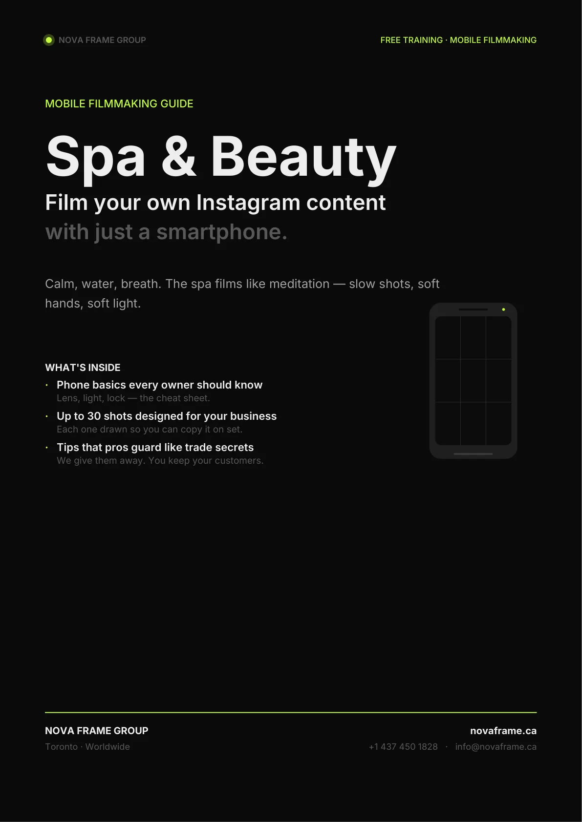 Spa & Beauty guide — page 1 of 21