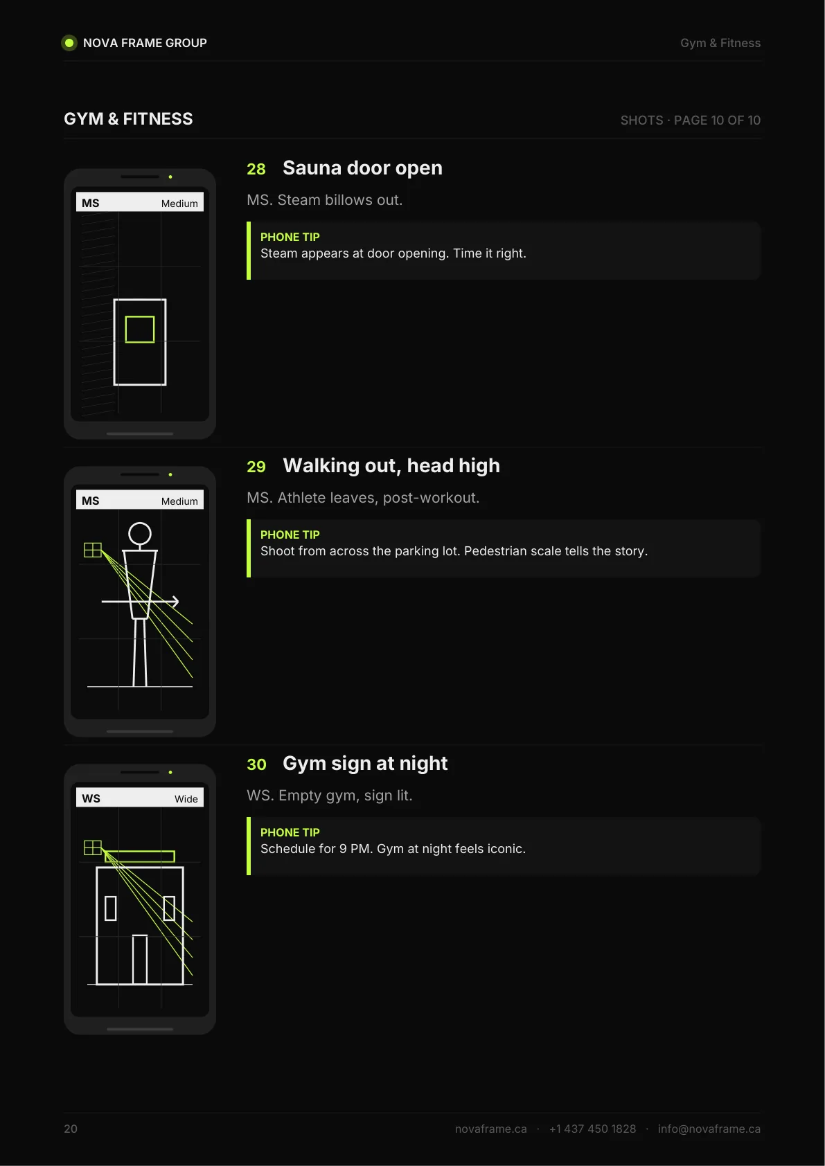 Gym & Fitness guide — page 20 of 21