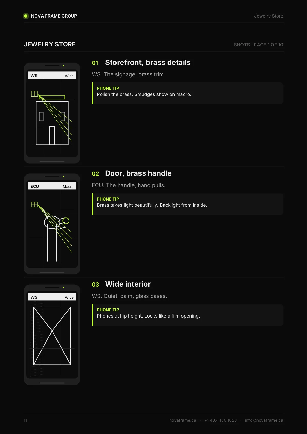 Jewelry Store guide — page 11 of 21