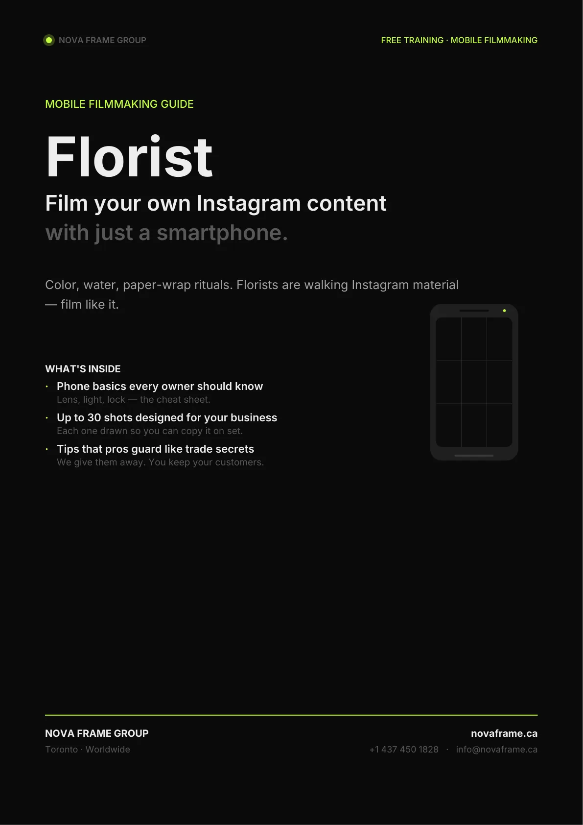 Florist guide — page 1 of 21
