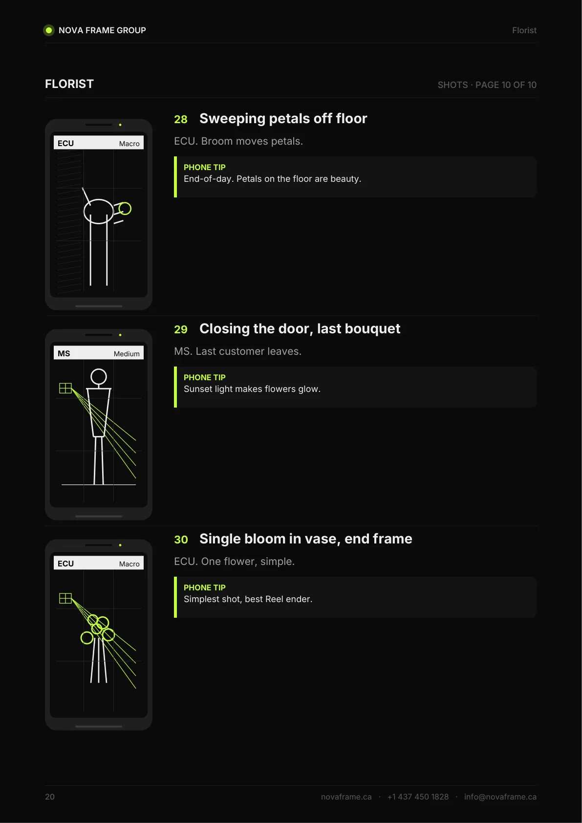 Florist guide — page 20 of 21