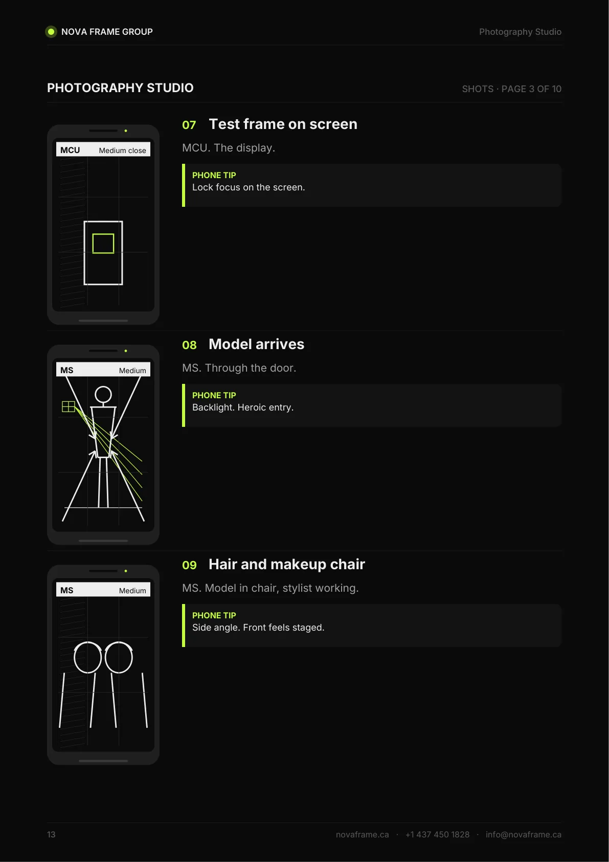 Photography Studio guide — page 13 of 21