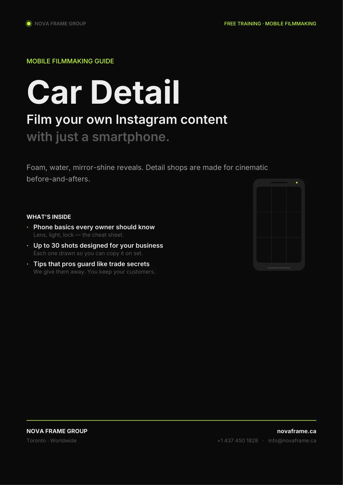 Car Detail guide — page 1 of 21
