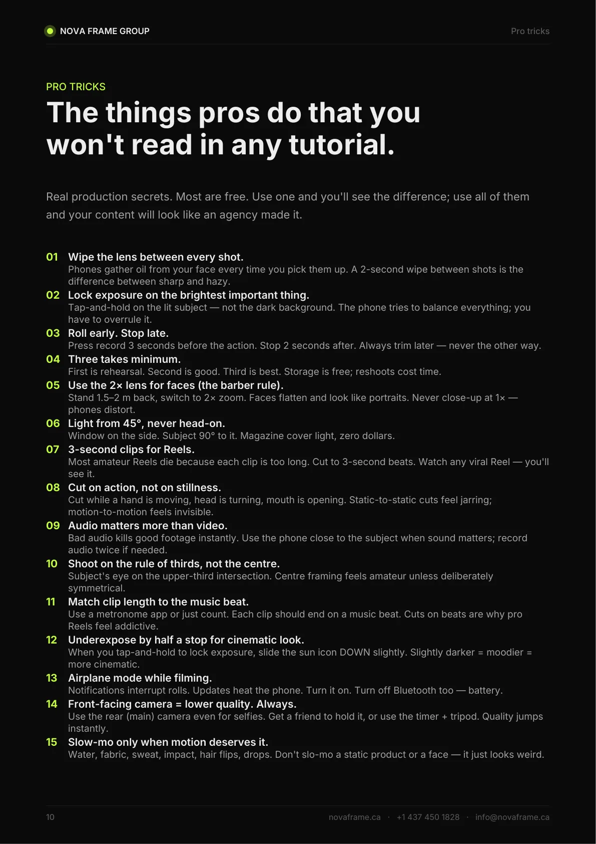 Construction Company guide — page 10 of 21