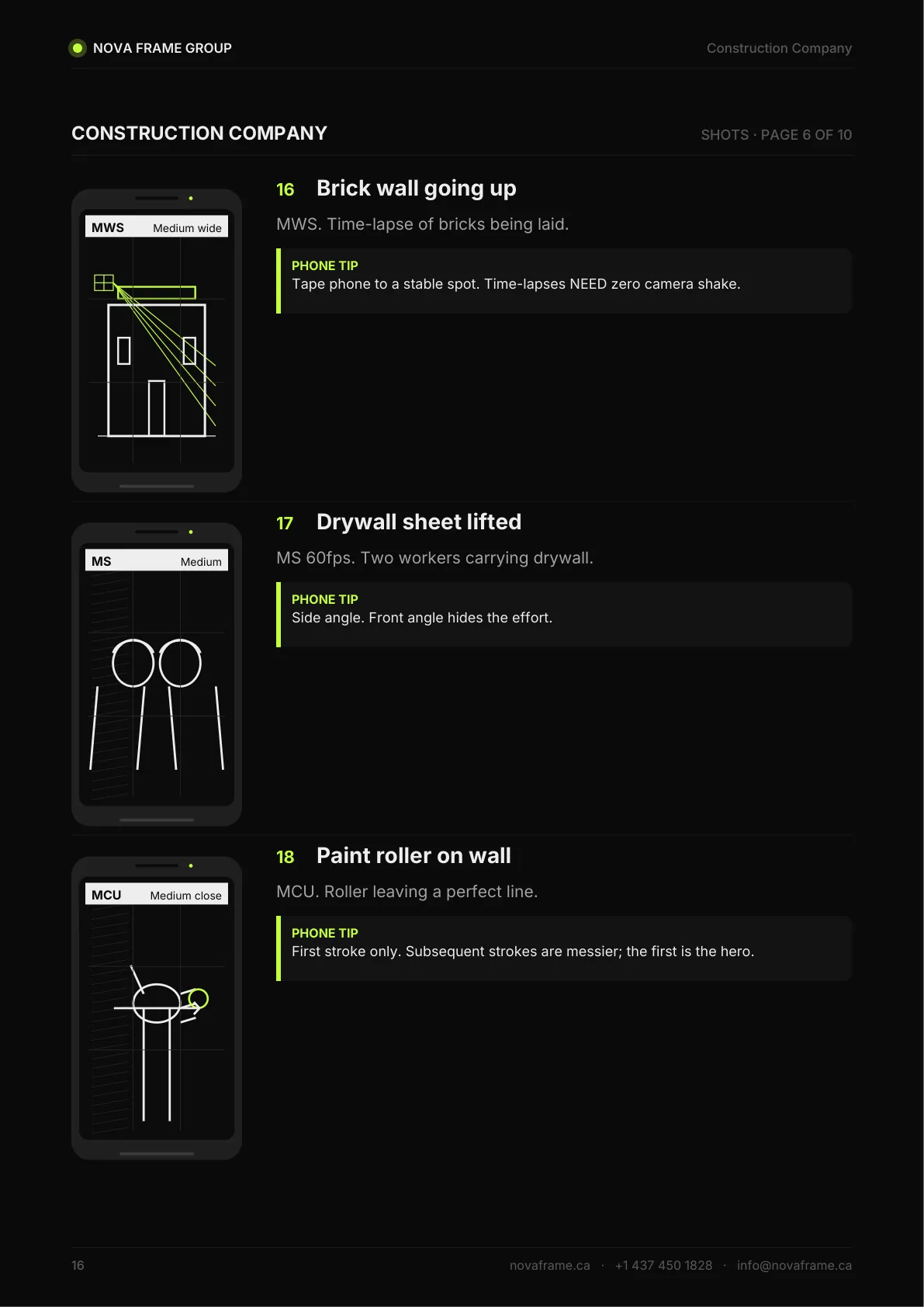 Construction Company guide — page 16 of 21