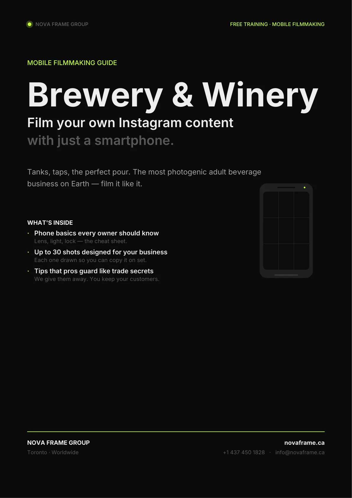 Brewery & Winery guide — page 1 of 21