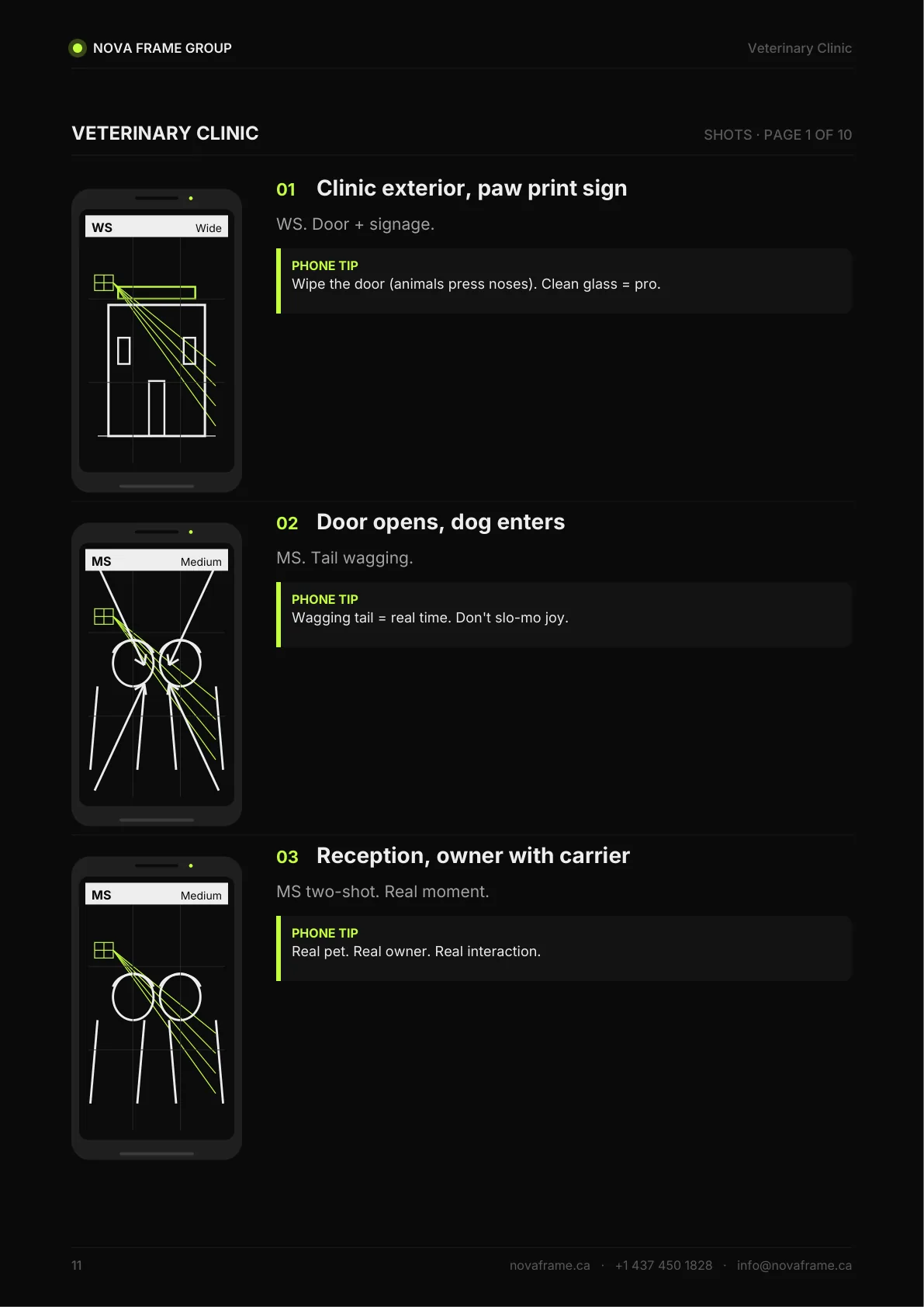 Veterinary Clinic guide — page 11 of 21