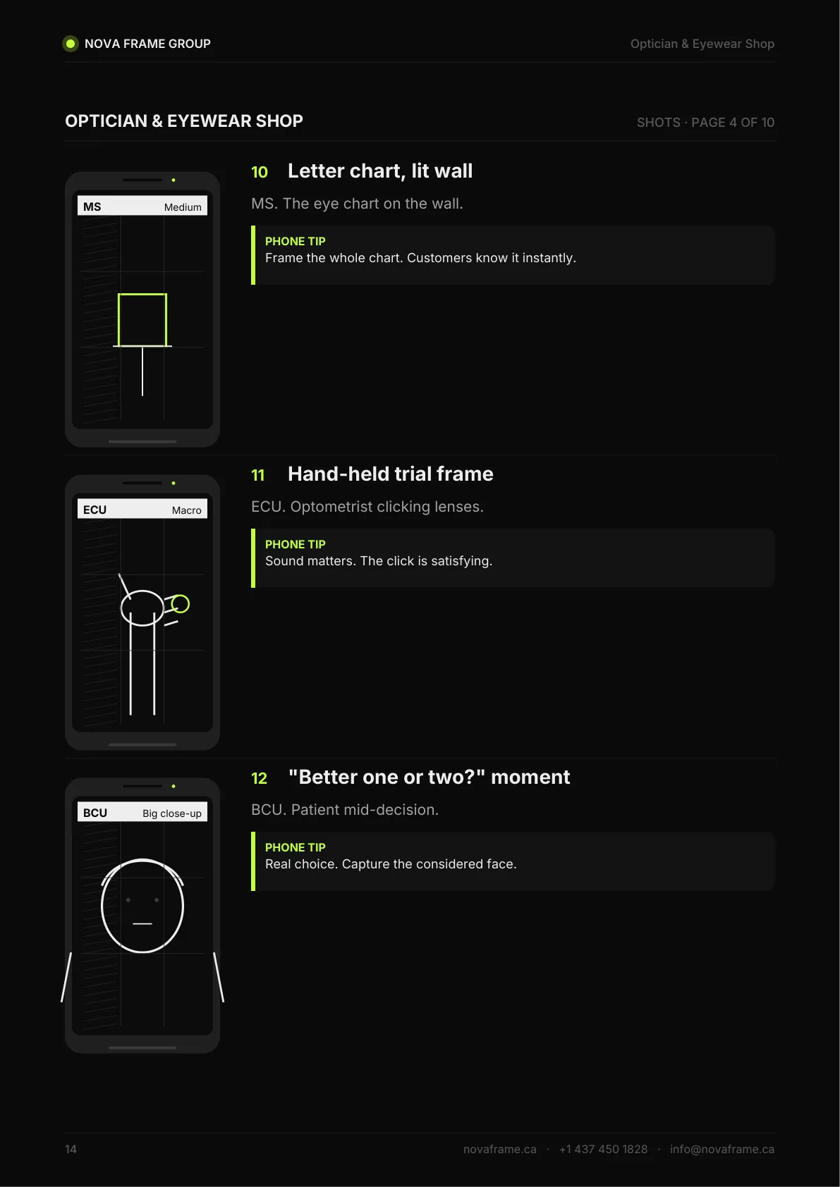 Optician & Eyewear Shop guide — page 14 of 21