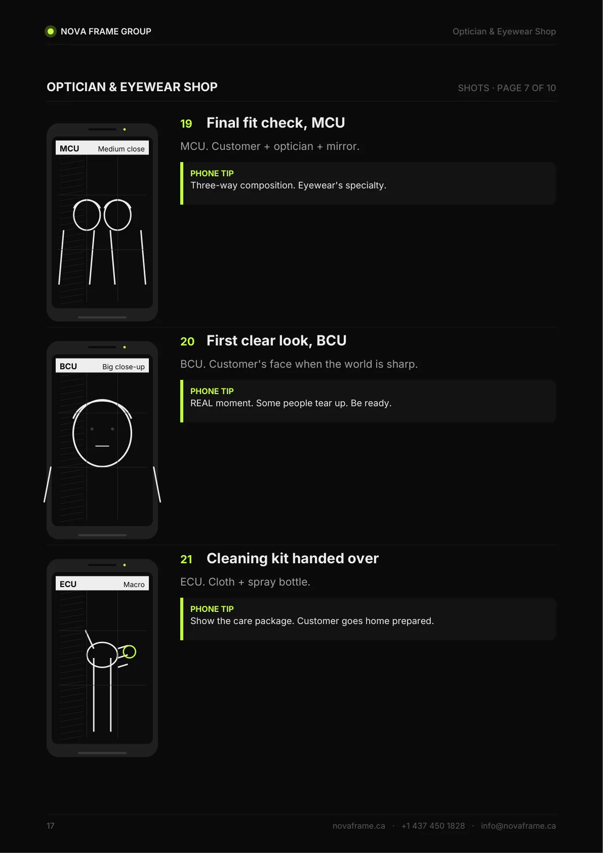 Optician & Eyewear Shop guide — page 17 of 21