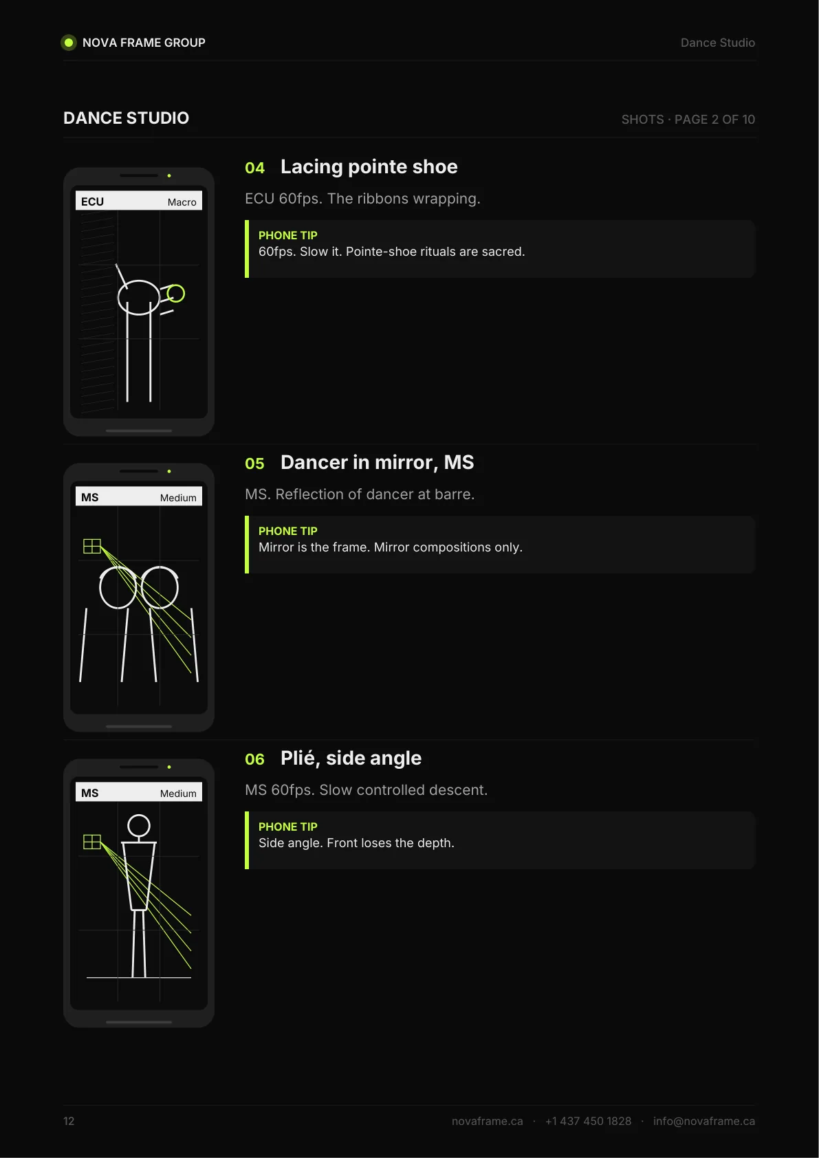 Dance Studio guide — page 12 of 21