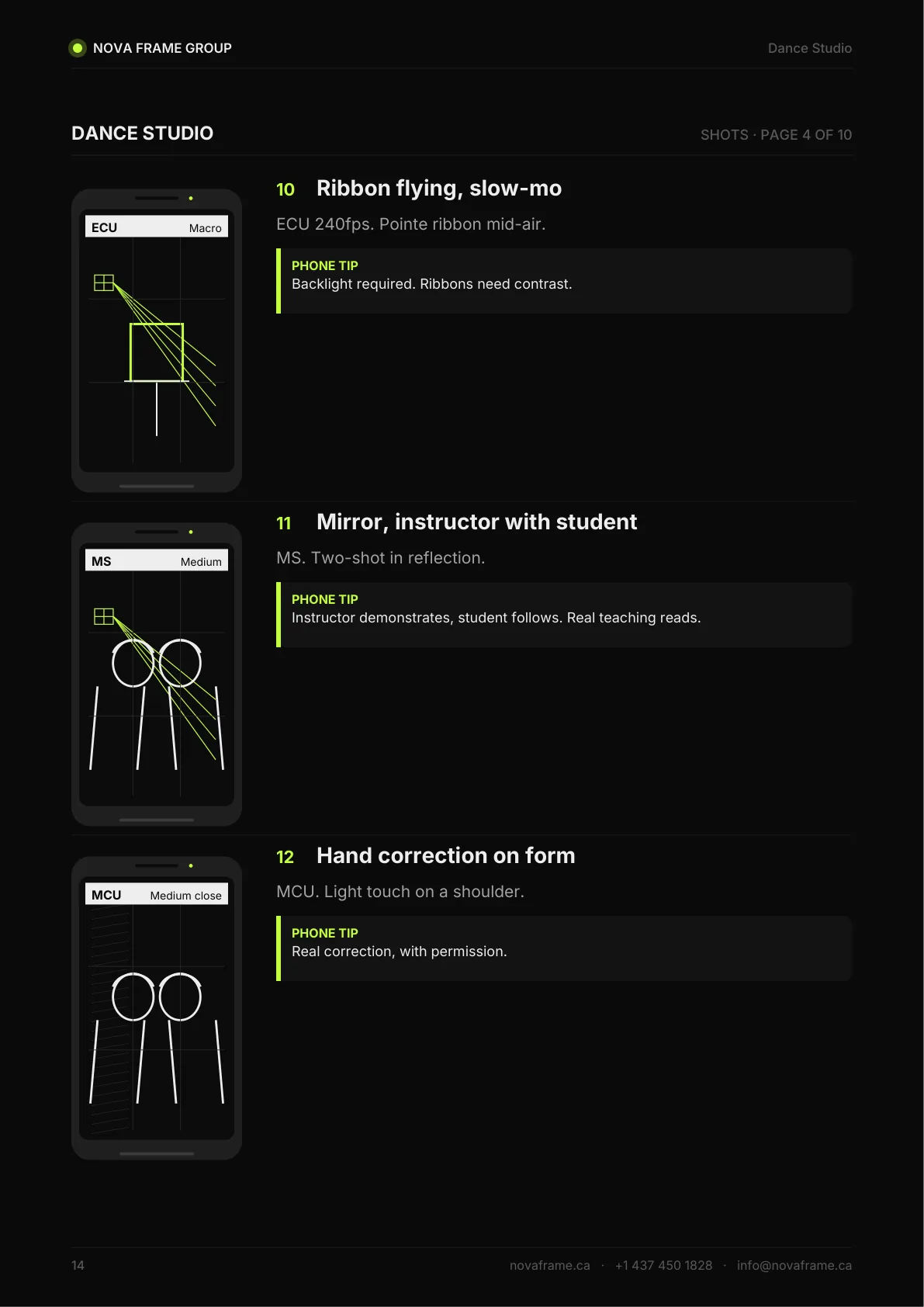 Dance Studio guide — page 14 of 21