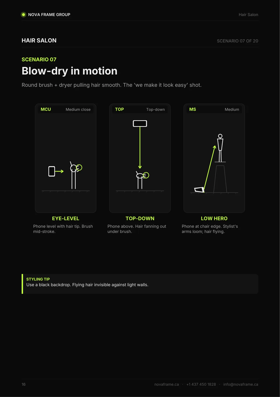 Hair Salon photo guide — page 16 of 30