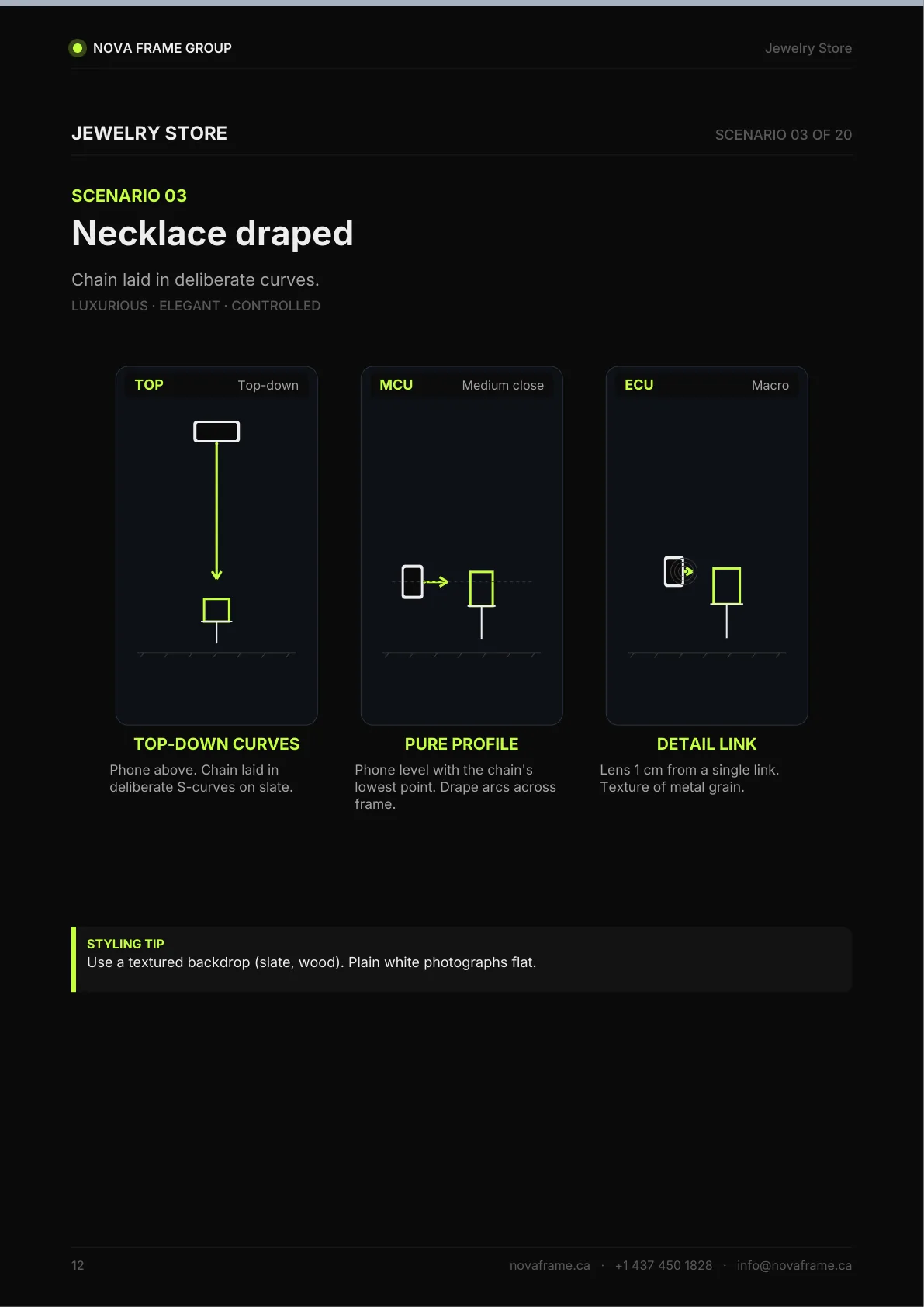 Jewelry Store photo guide — page 12 of 30