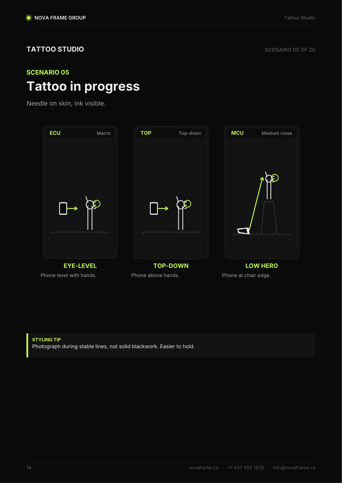 Tattoo Studio photo guide — page 14 of 30
