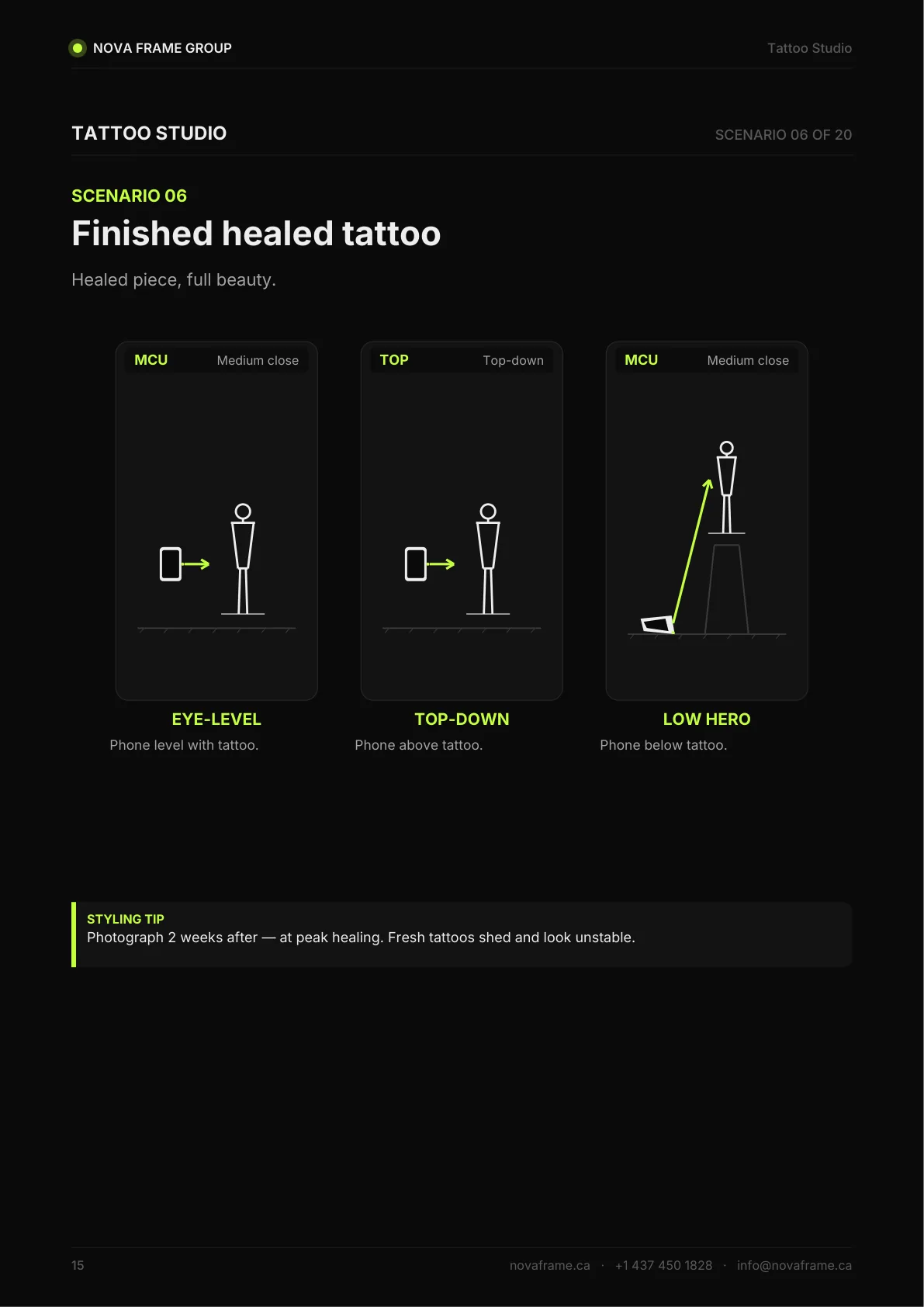 Tattoo Studio photo guide — page 15 of 30