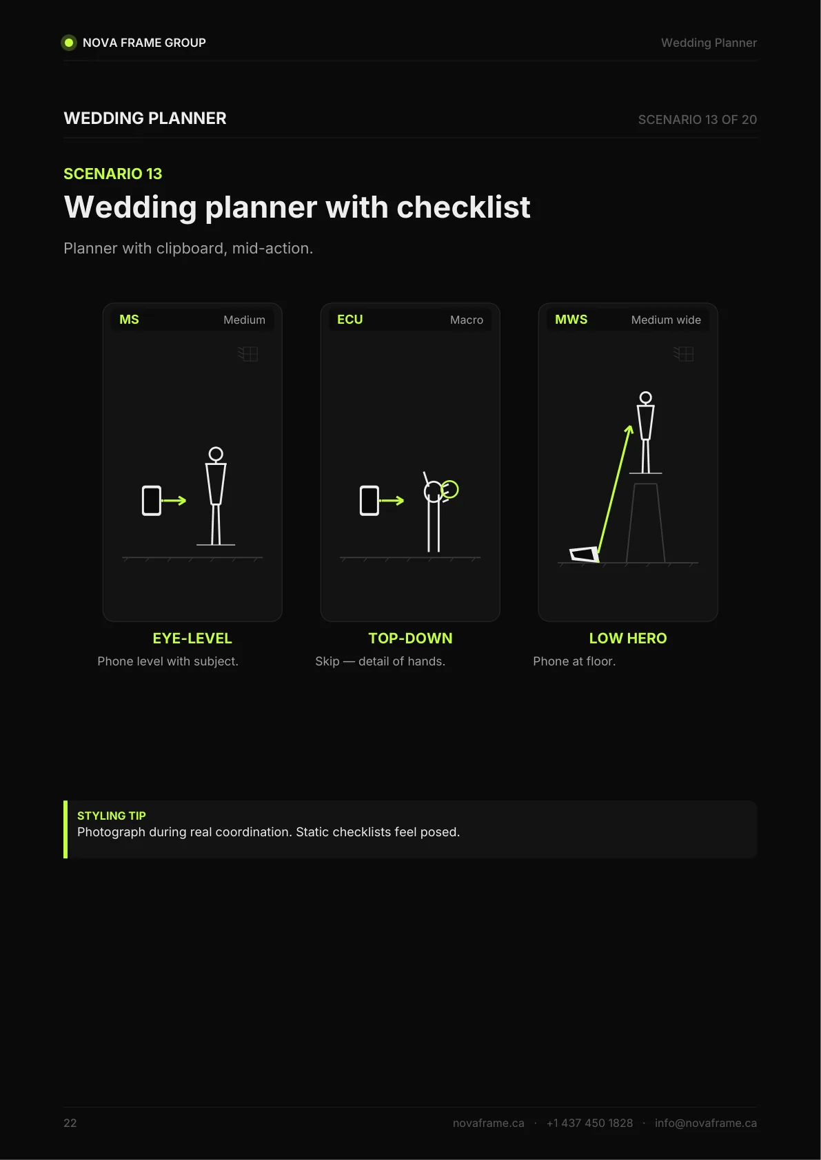 Wedding Planner photo guide — page 22 of 30