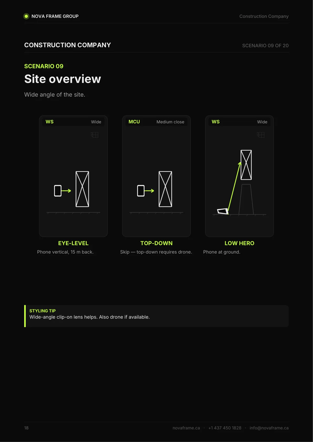 Construction Company photo guide — page 18 of 30
