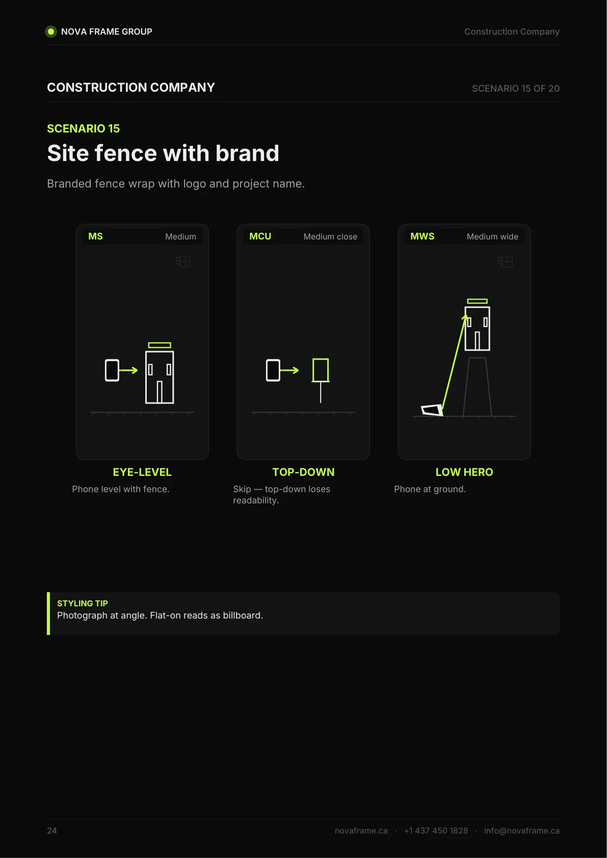 Construction Company photo guide — page 24 of 30