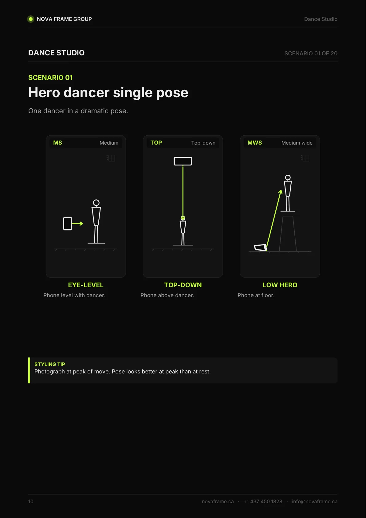 Dance Studio photo guide — page 10 of 30