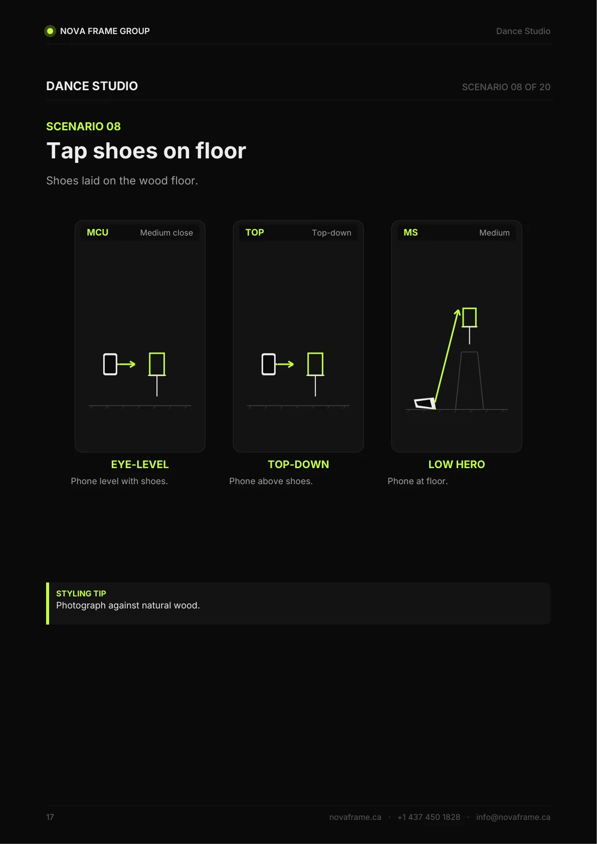 Dance Studio photo guide — page 17 of 30