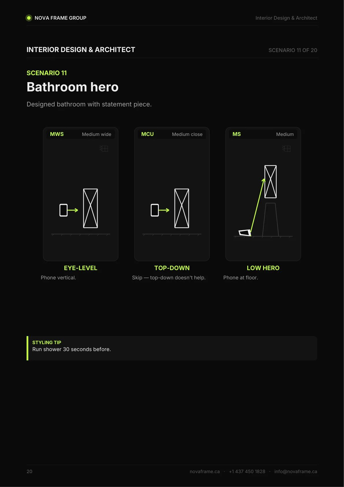 Interior Design & Architect photo guide — page 20 of 30
